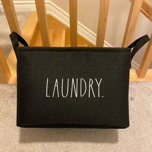 New Rae Dunn Canvas Tote "LAUNDRY"